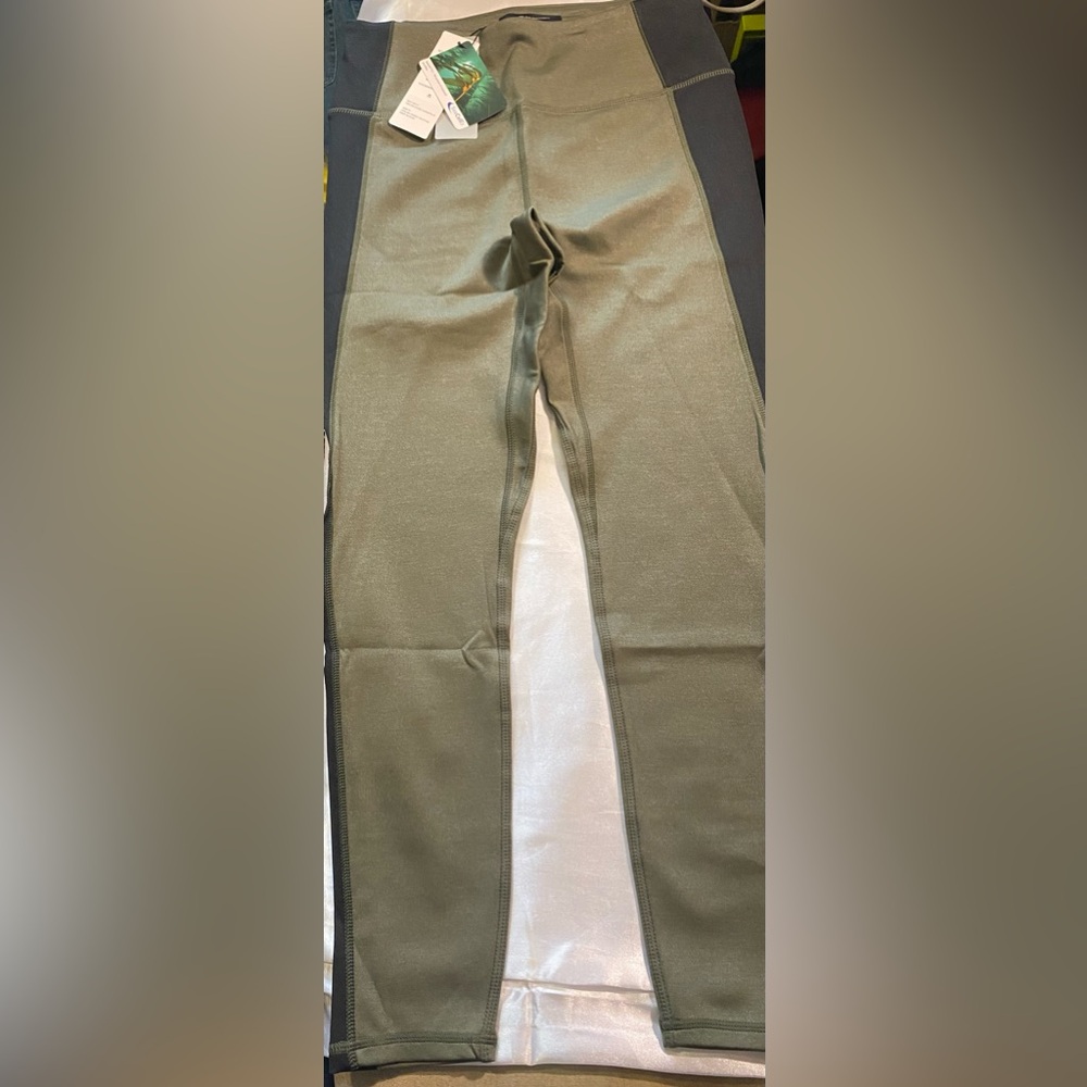 Kids Olive and Black Leggings